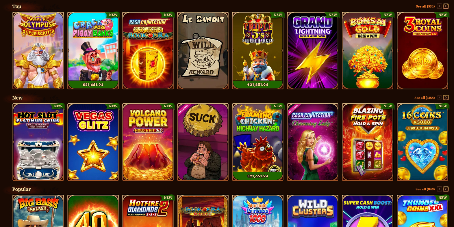 Wild Robin casino gokkastencollectie met Mega Moolah, Starburst en Book of Dead